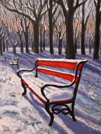 Snow Scene Paint and Sip w/Patricia Young